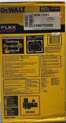 DEWALT DCBL772X1 60V Max FLEXVOLT Brushless Axial Blower w/ 9AH batt & charger #1