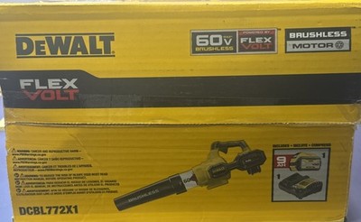 DEWALT DCBL772X1 60V Max FLEXVOLT Brushless Axial Blower w/ 9AH batt & charger #3