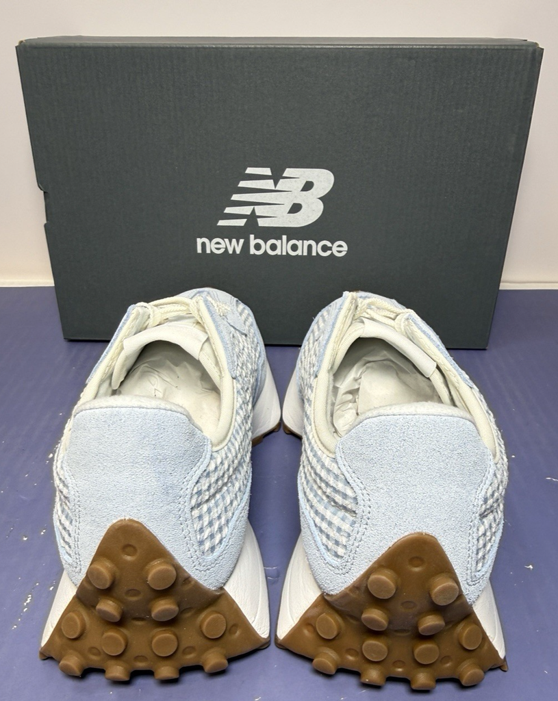 327 New Balance Woman W327910 Blue White 327 Brand New #3