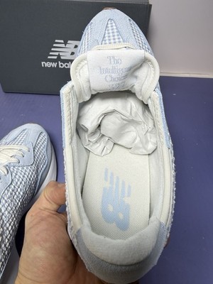 327 New Balance Woman W327910 Blue White 327 Brand New #5