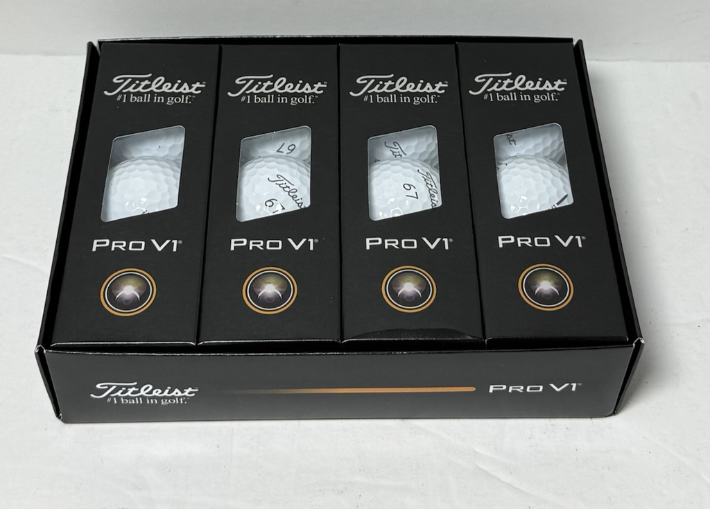 Titleist Pro V1  Golf Balls White One 2 x Dozen with Corporate Logo - NEW #3