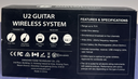 XVIVE U2 Guitar Wireless System with Transmitter and Receiver - Black used