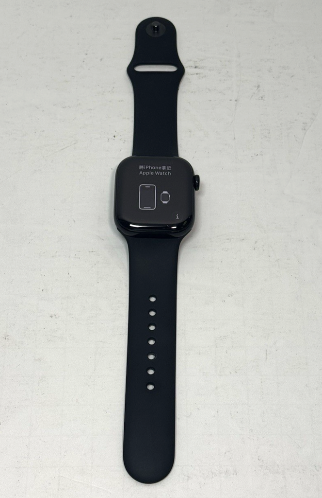 Apple Watch S11 42mm GPS + Cell Jet Black Aluminum Black Sport Band S/M-Unlocked #7