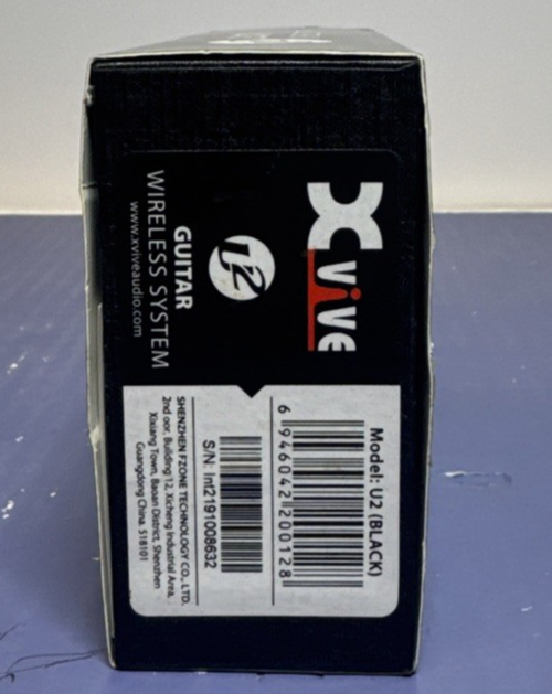 XVIVE U2 Guitar Wireless System with Transmitter and Receiver - Black #2