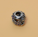 Pandora Openwork Purple Daisy Silver Charm price