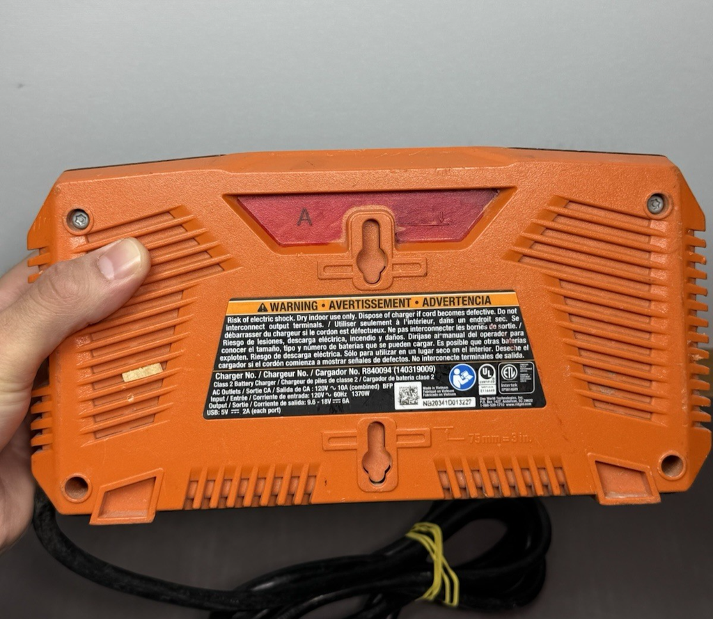 RIDGID 18V Tool Bundle R8442 R8452 R8693 Charger 8Ah & 4Ah Batteries #5