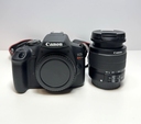 Canon EOS Rebel T7 DSLR Camera Kit w/ 18-55mm, battery, charger and carry case used
