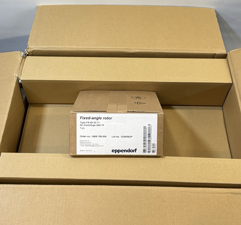 Eppendorf 5427R Refrigerated Centrifuge w/Rotor: FA-45-30-11 -Open Box #1