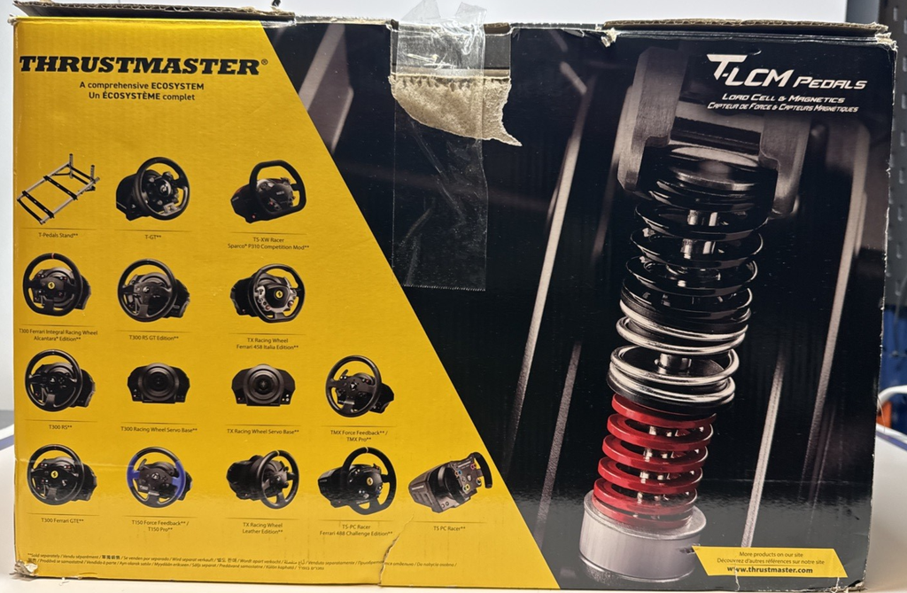 Thrustmaster T-LCM Pedals Compatible with PS5, PS4, Xbox Series x/S, One, PC #2