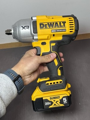DEWALT DCF900 20V XR Brushless Impact Wrench Kit Battery Charger Bag #5