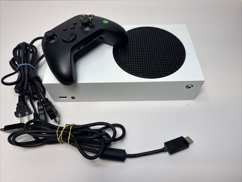 Microsoft Xbox Series S 512GB Console Gaming System White with controller/cables #10