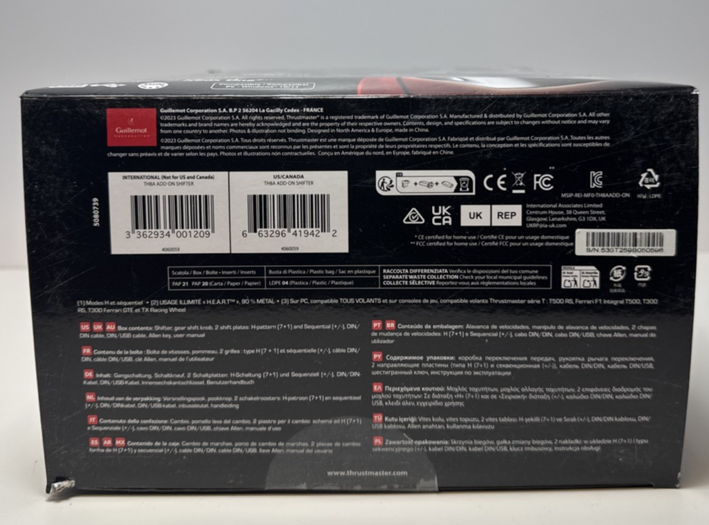 Thrustmaster TH8A Add-On Shifter - Black -Open Box #5