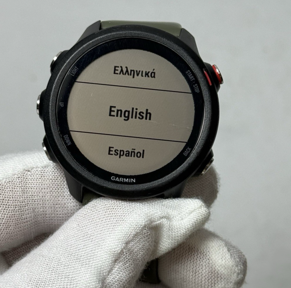 Garmin Forerunner 245 Music (GPS) 30 mm Black Case with Green Band #2