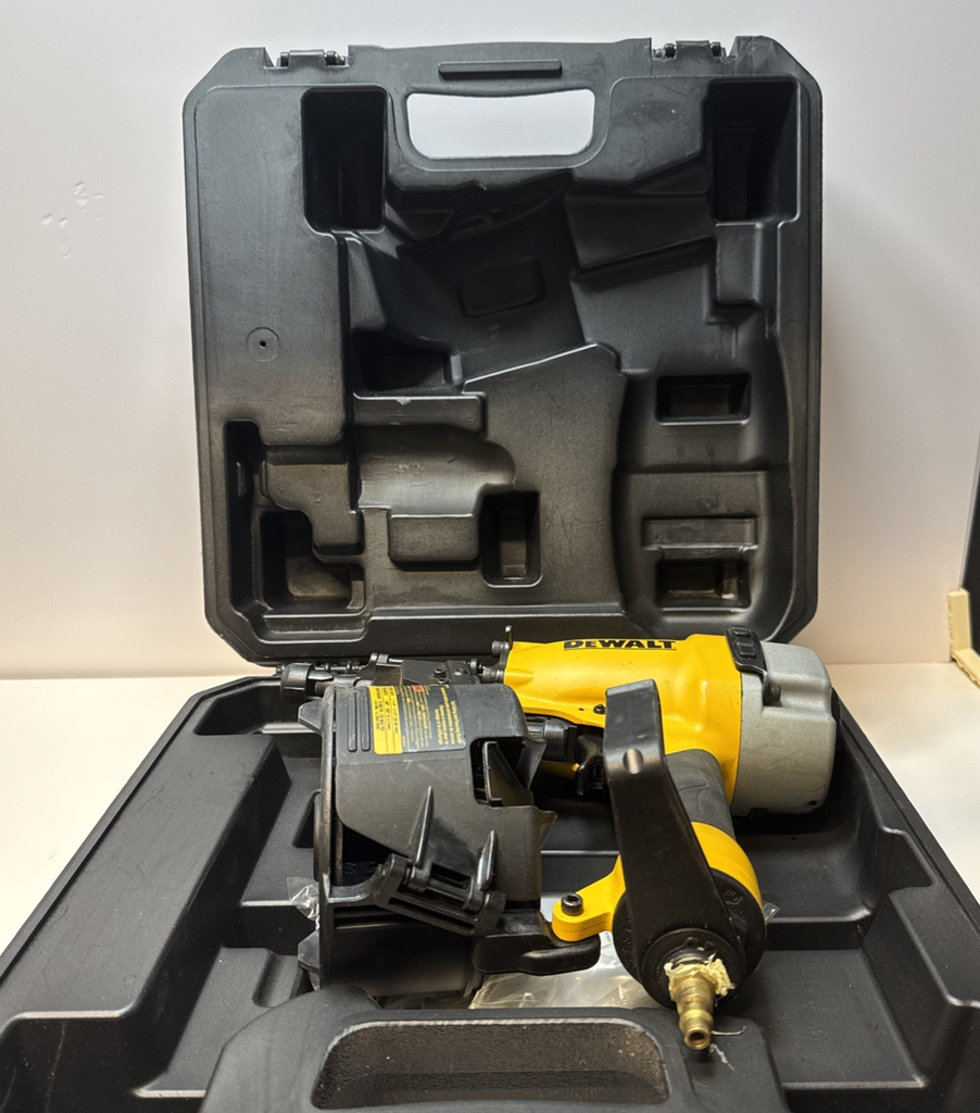 DEWALT DW66C-1 Pneumatic 15-Degree Coil Siding And Fencing Nailer #1