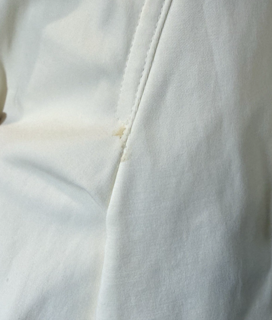 CHANEL 04P Ivory Tweed Trim Trench Coat Size 36 P23284V14100 France #3
