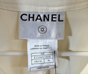 CHANEL 04P Ivory Tweed Trim Trench Coat Size 36 P23284V14100 France in Boston