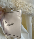 CHANEL 04P Ivory Tweed Trim Trench Coat Size 36 P23284V14100 France – photo-2