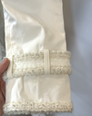CHANEL 04P Ivory Tweed Trim Trench Coat Size 36 P23284V14100 France with delivery