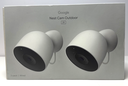 Google Nest Cam Outdoor (wired, 2nd gen) 2K Video and Gemini  2-Pack Snow -New price