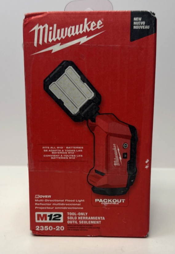 Milwaukee M12 2350-20 Rover Multi-Directional Flood Light With Packout #1