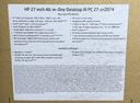HP 27" FHD Touchscreen All-in-One PC Core Ultra 7 16GB 1TB SSD - New Sealed purchase