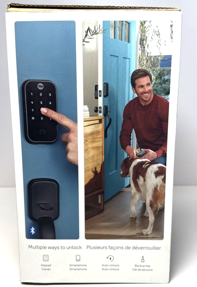 Yale Assure Lock 2 Keypad with Bluetooth - Black Suede (YRD410-BLE-BSP) #1
