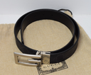 Gucci GG Supreme Reversible Leather Belt 626974 K9GSN Size 80/32 Black with delivery