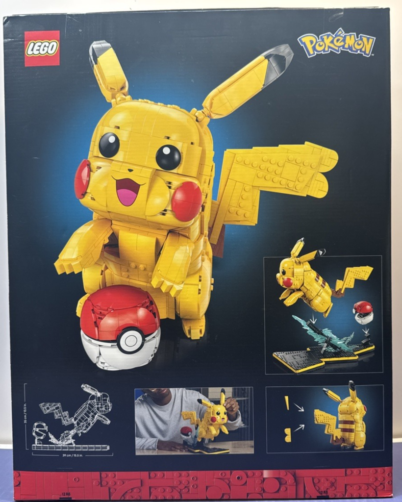 Lego 72152 Pokemon Pikachu and Poke Ball (2050 Pcs) Factory Sealed In Box New #3