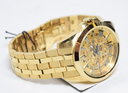 Bulova Sutton Men's Gold tone Stainless Steel Automatic Watch. 97A162-43mm-New cost
