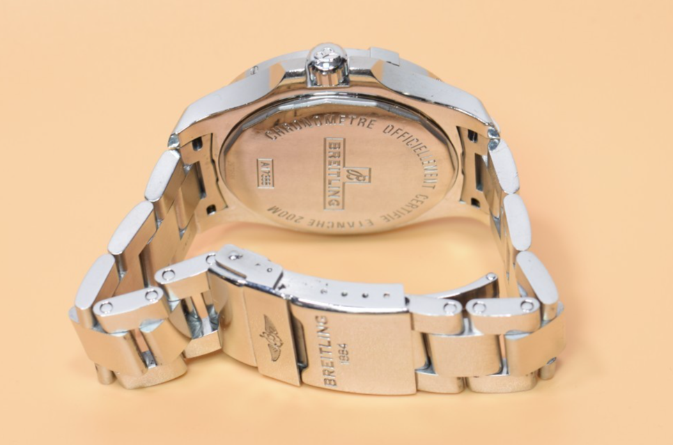 Breitling Colt A17388 Automatic 44mm Stainless Steel White Dial Watch #6