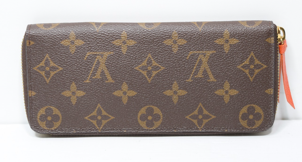 Louis Vuitton Clemence Zippy Monogram Canvas Leather Long Wallet #1