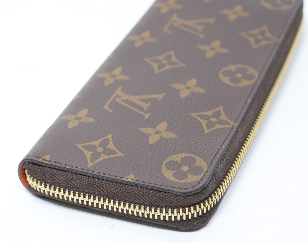 Louis Vuitton Clemence Zippy Monogram Canvas Leather Long Wallet #2