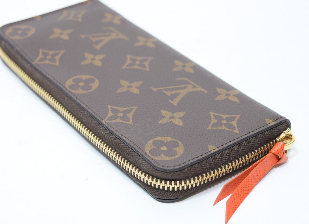 Louis Vuitton Clemence Zippy Monogram Canvas Leather Long Wallet #3