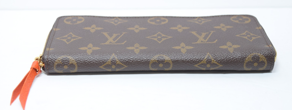 Louis Vuitton Clemence Zippy Monogram Canvas Leather Long Wallet #4