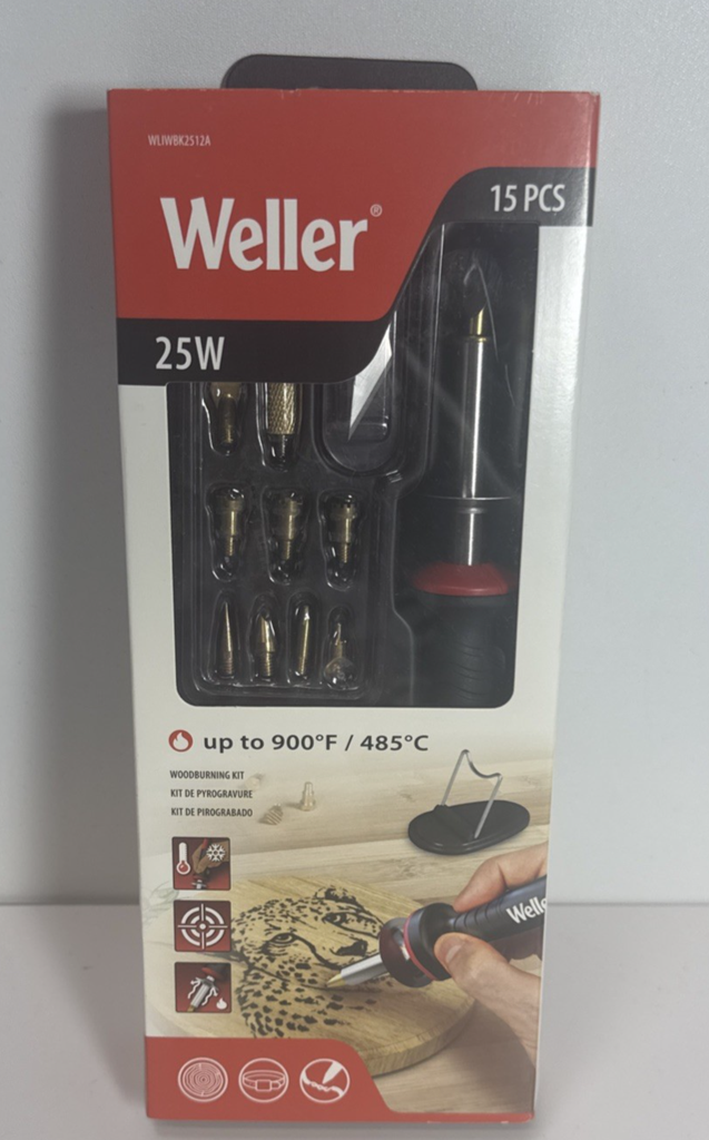 Weller 25W/120V 15 Pc Wood Burning Kit - NEW #1
