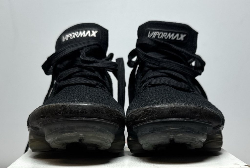 Nike Air 942843-001 VaporMax Flyknit 2  Black White W Size 6 #2