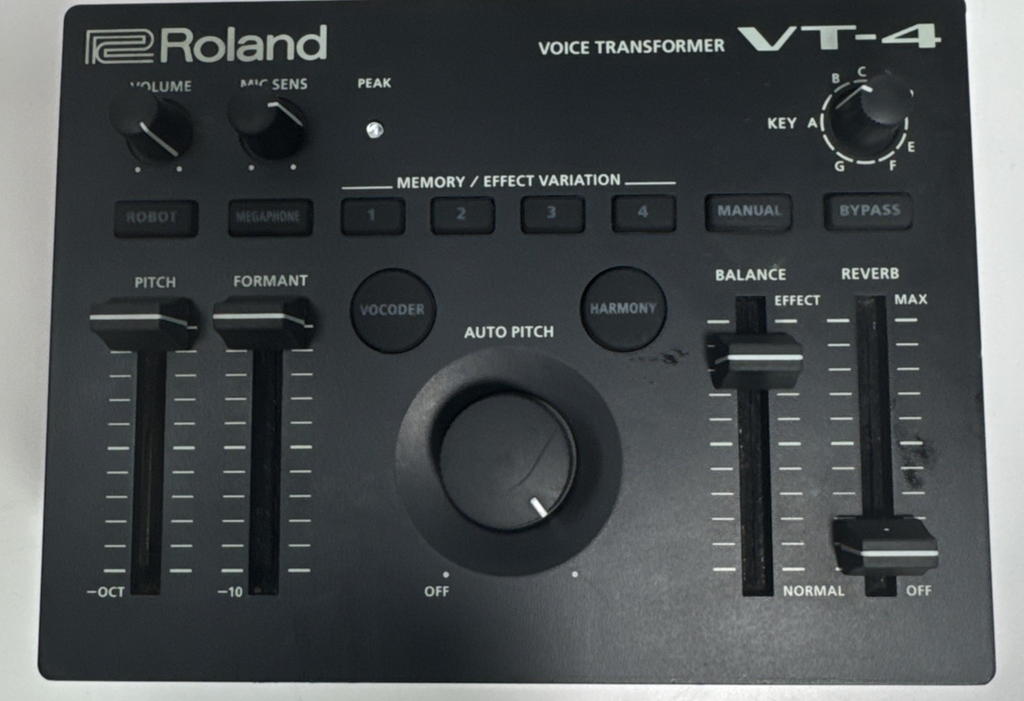 Roland VT-4 Voice Transformer Effect Processor Vocal Tabletop Voice Transformer #7