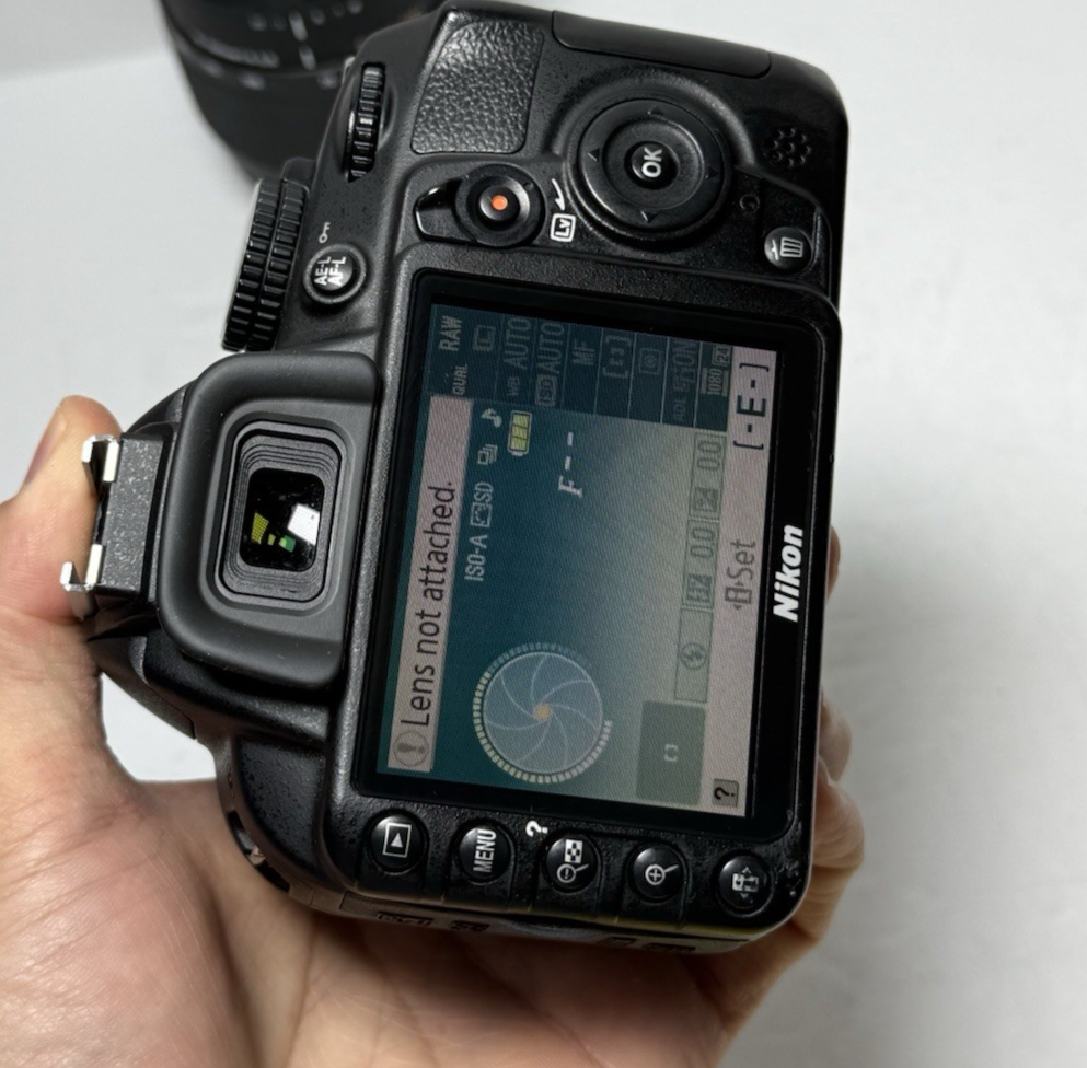 Nikon D3100 Digital SLR Camera with  Sigma 70-300mm DG Lens 34054 Shutter #2