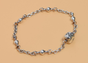 Pandora Sterling Silver Five Station Clip Bracelet 7" ALE 925 buy