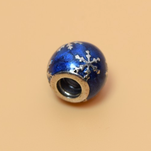 Pandora Sterling Winter Delight Charm #796357EN63 #2