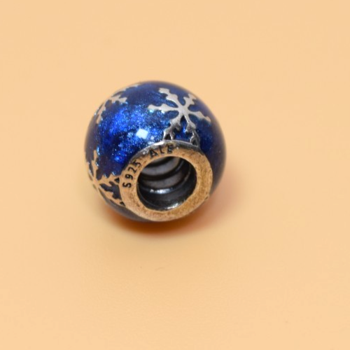 Pandora Sterling Winter Delight Charm #796357EN63 #4