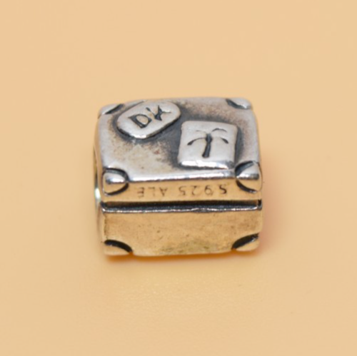 Pandora Suitcase Luggage Travel Sterling Silver Charm 790362 #5