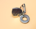 Pandora USA Flag Heart & Peace Dangle Charm Lot 2pc S925 ALE cost