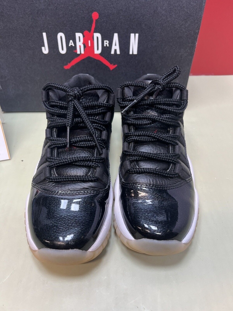 Nike Air Jordan 11 Retro Low GS '72-10' Black 528896-001  Sz 5Y CIB #1