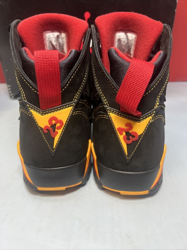 Size 13 - Nike Air Jordan 7 Citrus 2022 CU9307-081 OG VII Black Yellow CIB #3