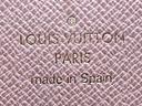 Authentic Louis Vuitton Damien Ebene Canvas Coin Purse Rose w/ Entrupy COA – photo-2