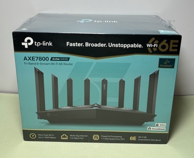TP-Link Archer AXE95 Axe 7800 Tri-Band Wi-Fi 6E Router
