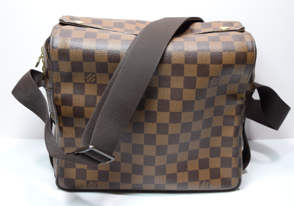 Louis Vuitton N45255 Naviglio Ebene Damier Crossbody Shoulder Strap Bag