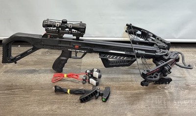 Killer Instinct Fiery 400 2100C Crossbow 200 lb, 400 fps, Scope&Cocker-Used