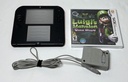 [11541-1] Nintendo 2DS Black/Red Handheld Game Console + New Luigi's Mansion: Dark Moon